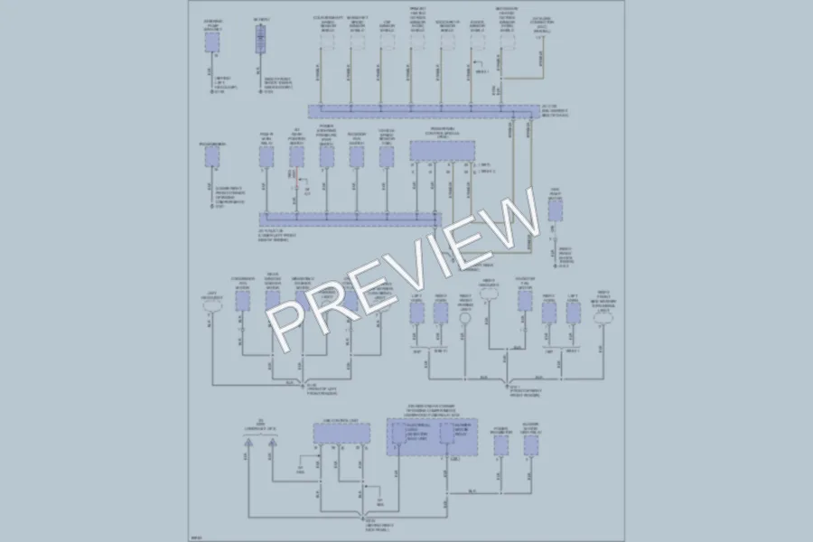 2000 Honda CRV Ground Distribution wiring diagram preview