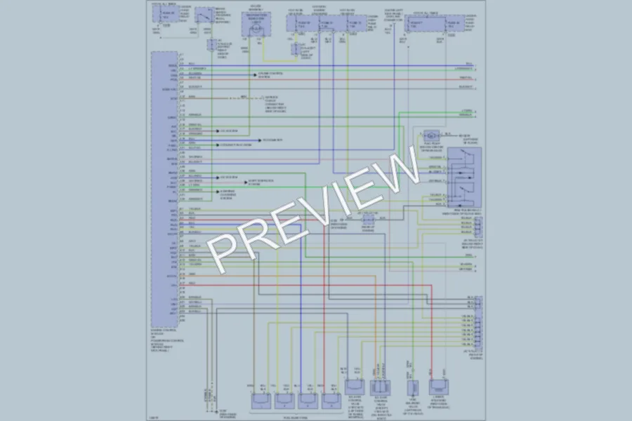2000 Honda Civic Engine Performance wiring diagram preview