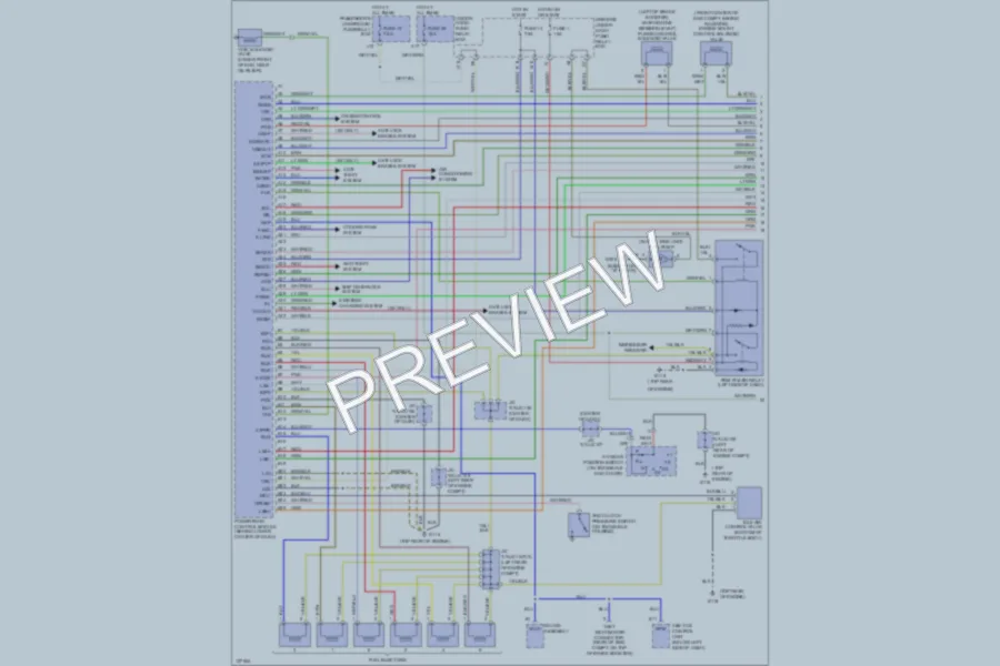 2000 Honda Odyssey Engine Performance wiring diagram preview