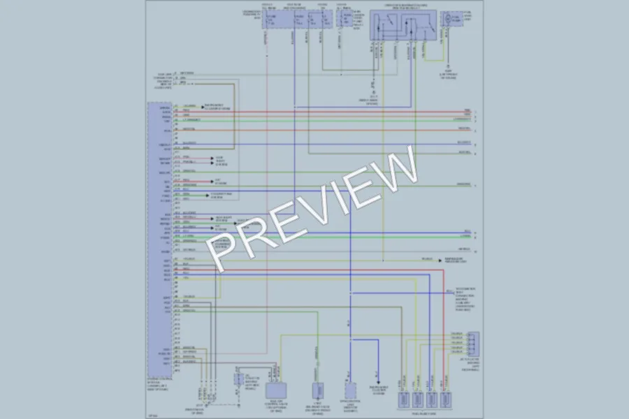 2000 Honda S2000 Engine Performance wiring diagram preview