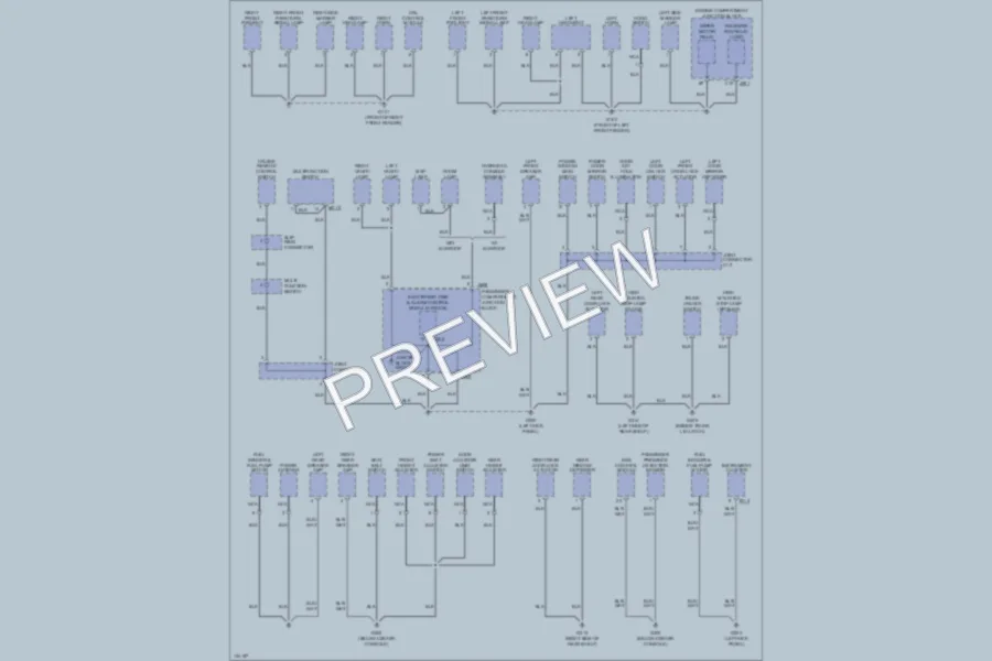 2000 Hyundai Sonata Ground Distribution wiring diagram preview
