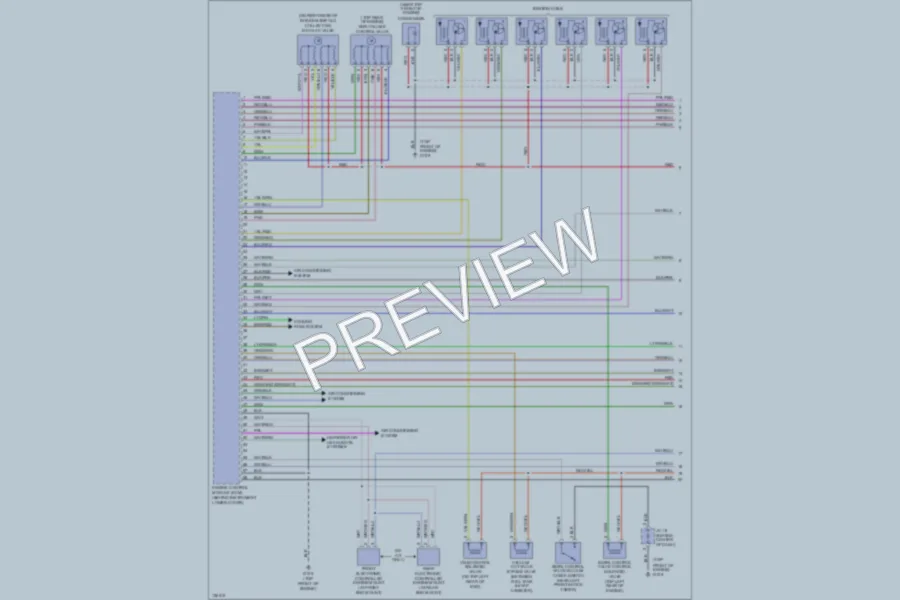 2000 Infiniti I30t Engine Performance wiring diagram preview