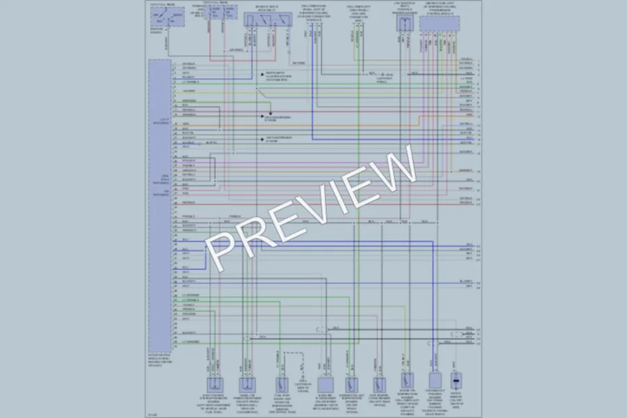 2000 Infiniti QX4 Engine Performance wiring diagram preview