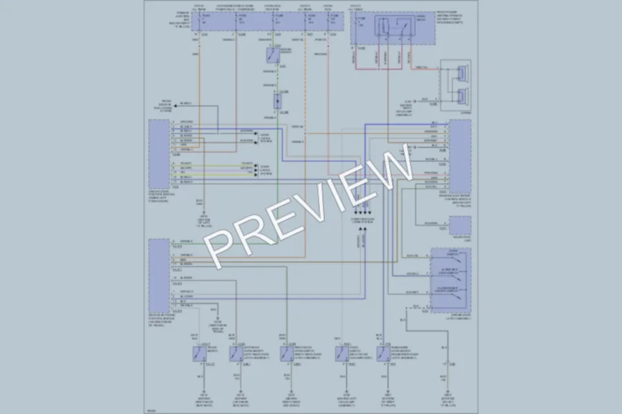 2000 Jaguar SType Anti Theft wiring diagram preview