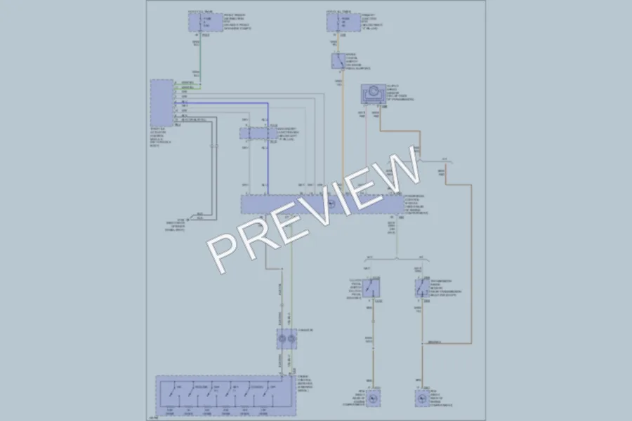 2000 Jaguar SType Cruise Control wiring diagram preview