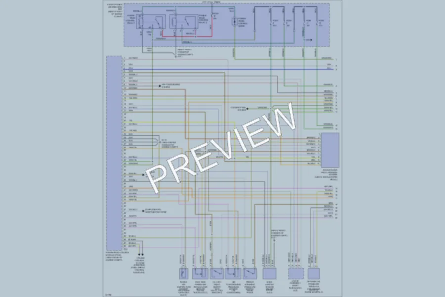2000 Jaguar SType Engine Performance wiring diagram preview