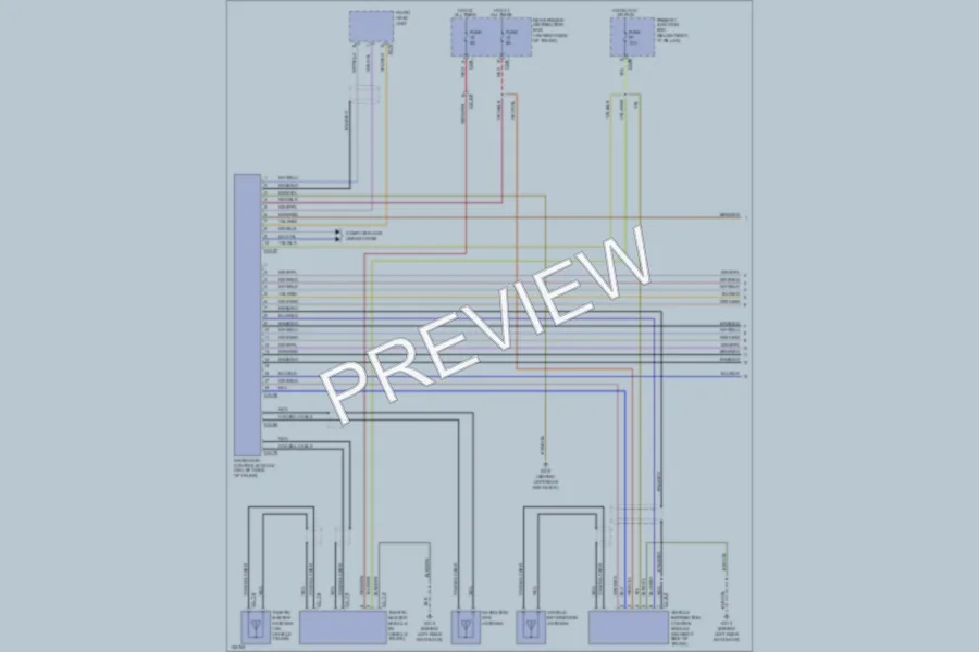 2000 Jaguar SType Navigation wiring diagram preview