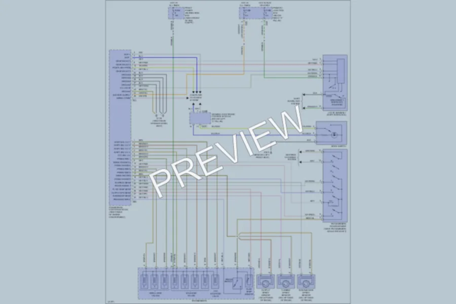 2000 Jaguar SType Transmission wiring diagram preview