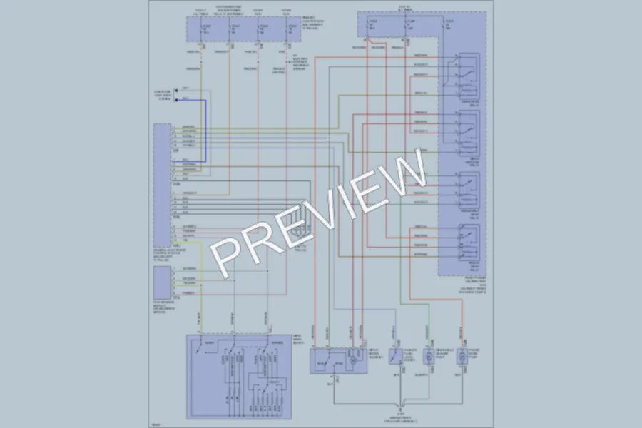 2000 Jaguar SType Wiper Washer wiring diagram preview