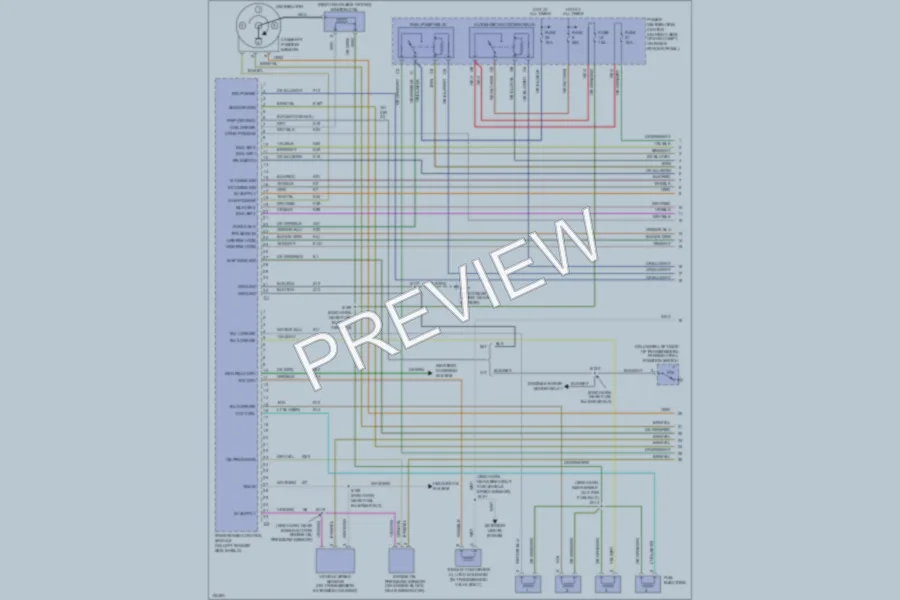 2000 Jeep Cherokee Engine Performance wiring diagram preview