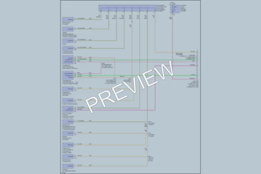 2000 Jeep GrandCherokee Computer Data Lines wiring diagram preview