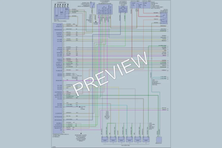 2000 Jeep GrandCherokee Engine Performance wiring diagram preview