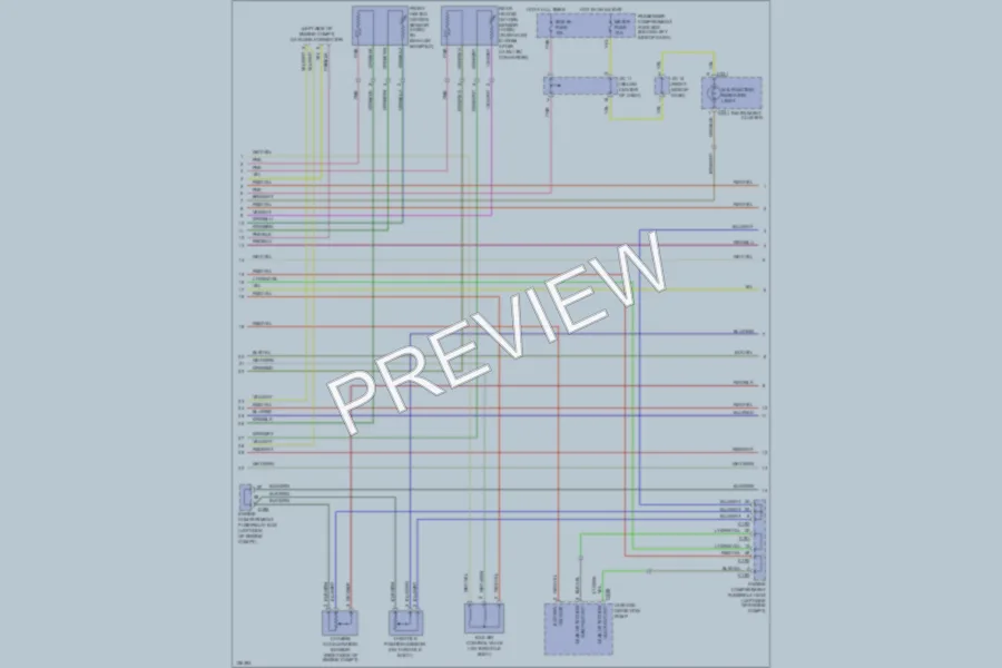 2000 Kia Sephia Engine Performance wiring diagram preview