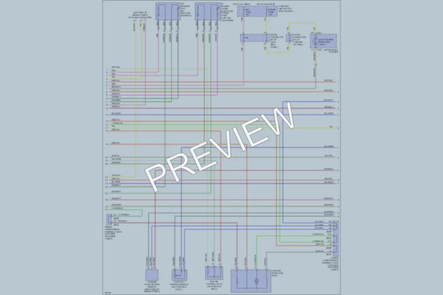 2000 Kia Spectra Engine Performance wiring diagram preview