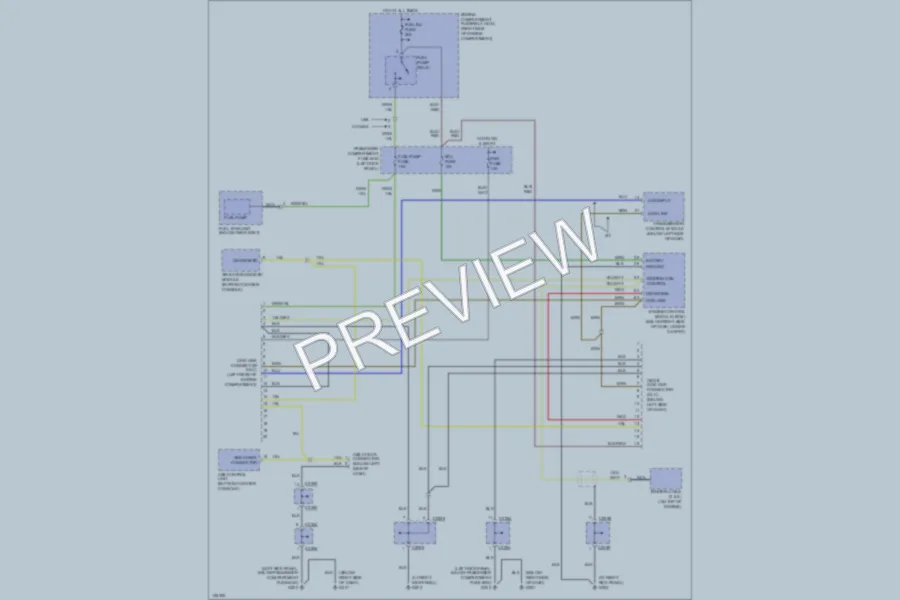 2000 Kia Sportage Computer Data Lines wiring diagram preview