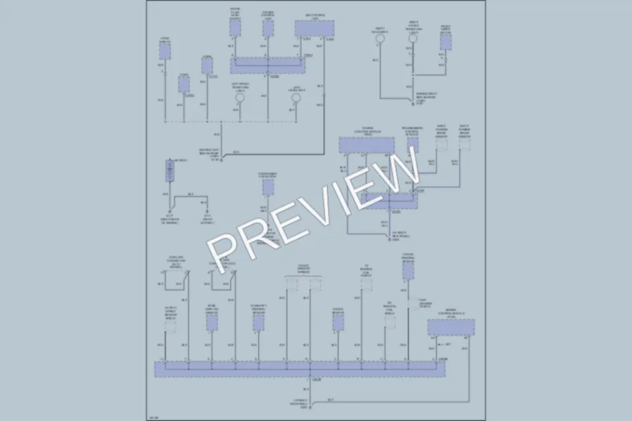 2000 Kia Sportage Ground Distribution wiring diagram preview