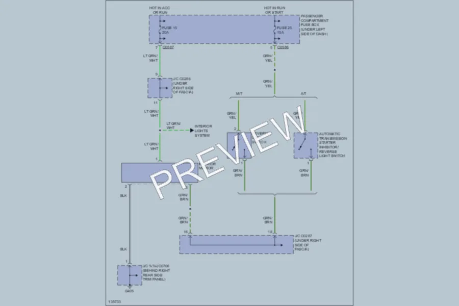 2000 LandRover Discovery Power Mirrors wiring diagram preview