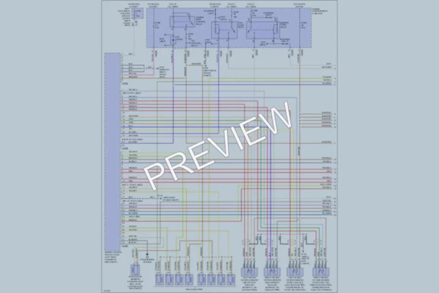 2000 LandRover RangeRover Engine Performance wiring diagram preview
