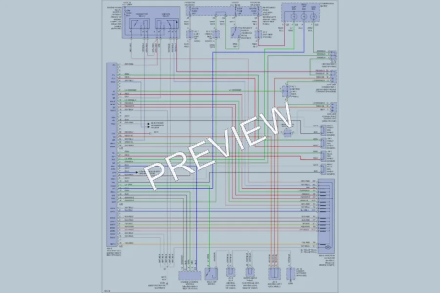 2000 Lexus ES300 Anti Lock Brakes wiring diagram preview
