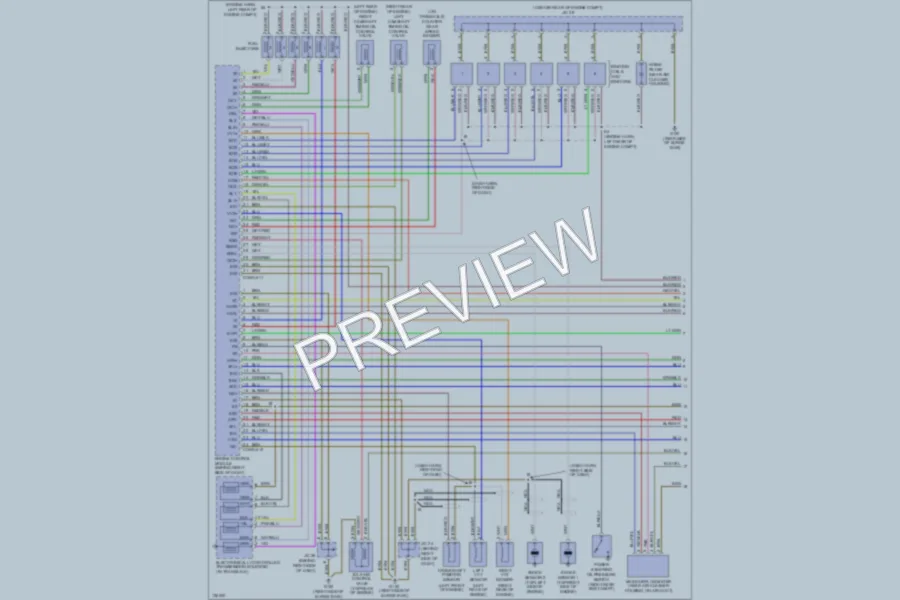 2000 Lexus ES300 Engine Performance wiring diagram preview