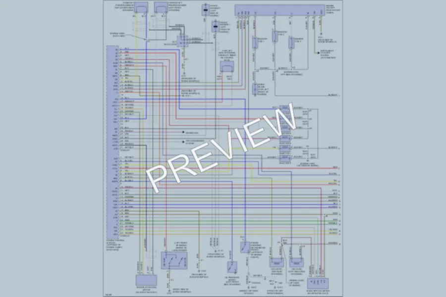 2000 Lexus GS300 Engine Performance wiring diagram preview