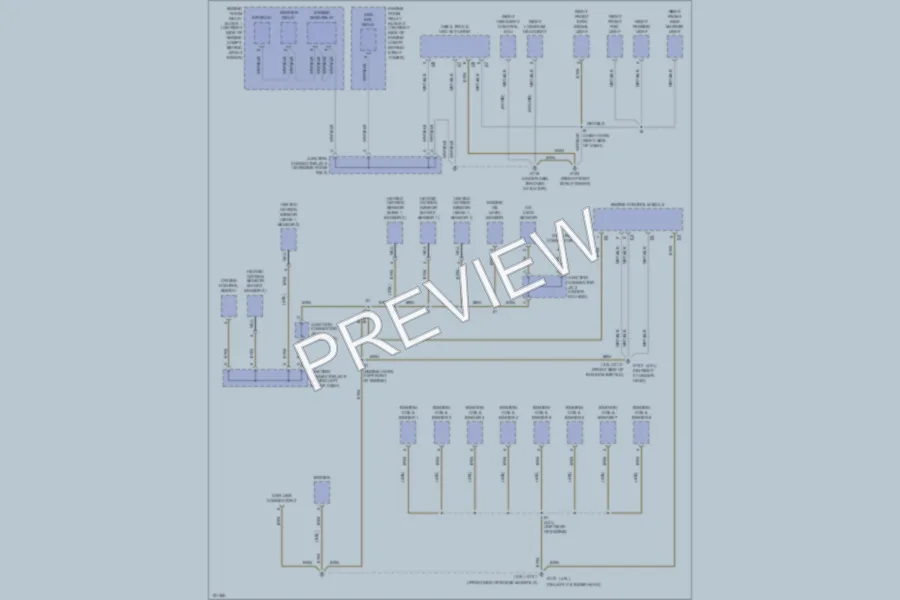 2000 Lexus GS300 Ground Distribution wiring diagram preview