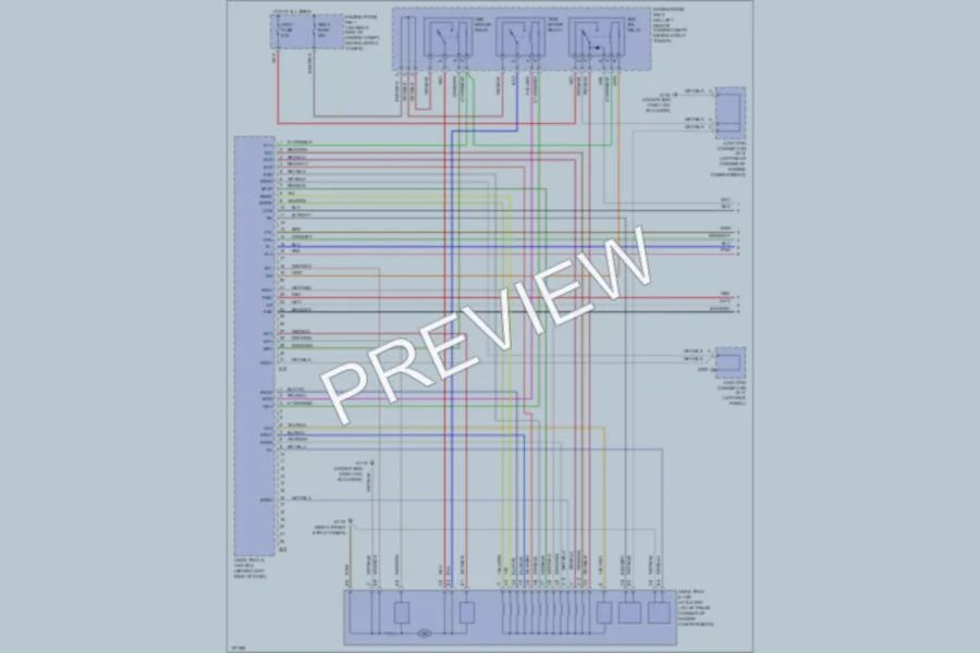 2000 Lexus GS400 Anti Lock Brakes wiring diagram preview