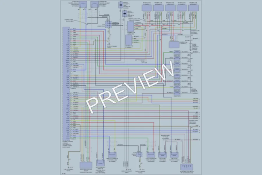 2000 Lexus GS400 Engine Performance wiring diagram preview