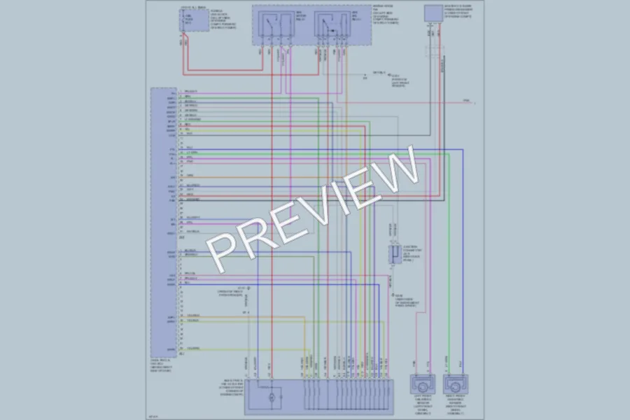 2000 Lexus LS400 Anti Lock Brakes wiring diagram preview