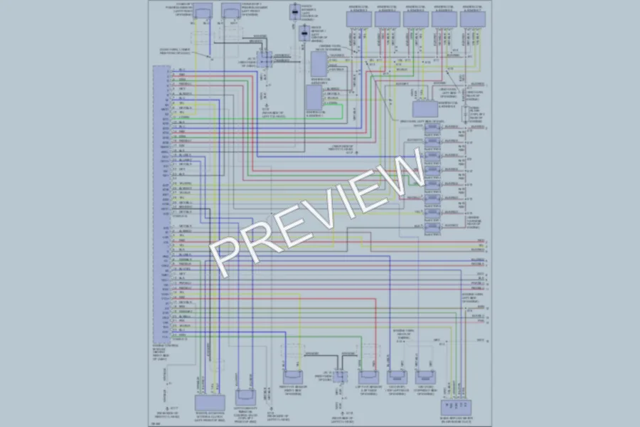 2000 Lexus LS400 Engine Performance wiring diagram preview