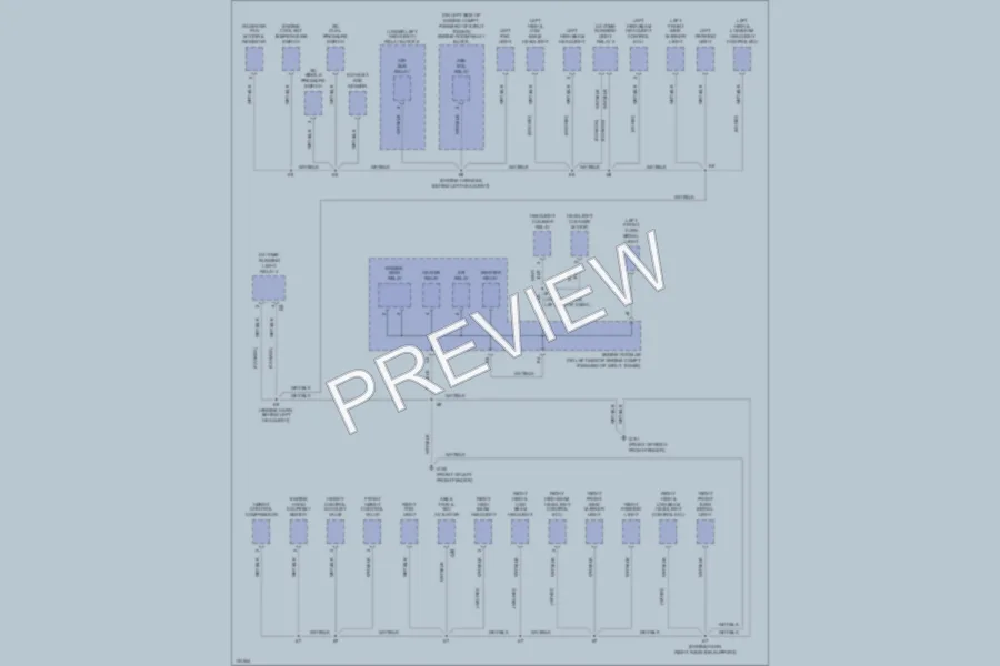 2000 Lexus LS400 Ground Distribution wiring diagram preview