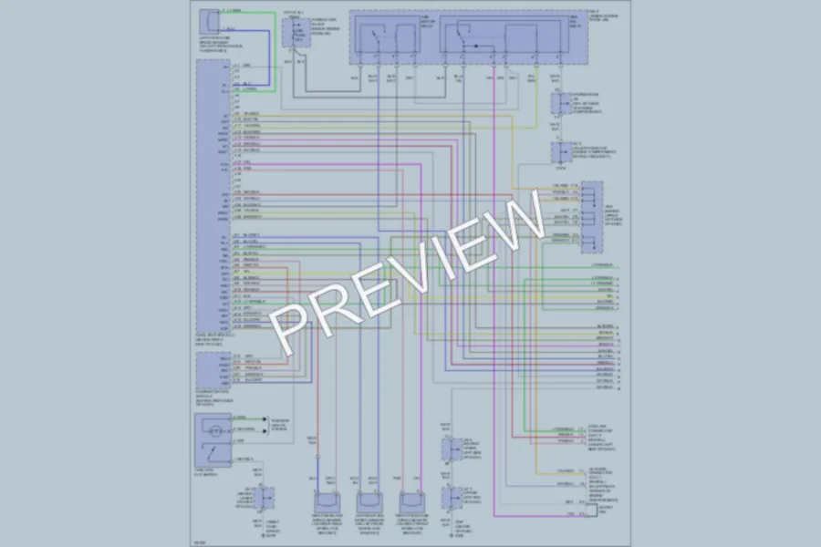 2000 Lexus RX300 Anti Lock Brakes wiring diagram preview