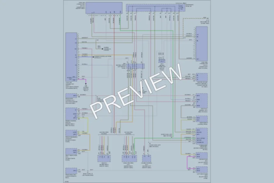 2000 Lexus RX300 Computer Data Lines wiring diagram preview