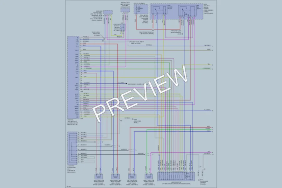 2000 Lexus SC400 Anti Lock Brakes wiring diagram preview