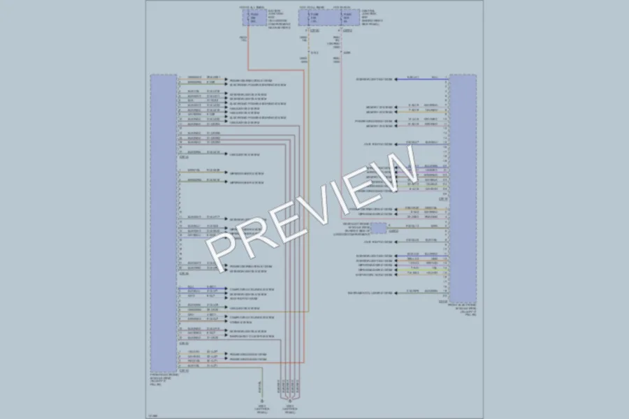 2000 Lincoln LS Body Control Modules wiring diagram preview