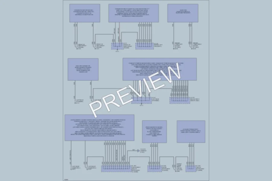 2000 Mazda MPV Ground Distribution wiring diagram preview