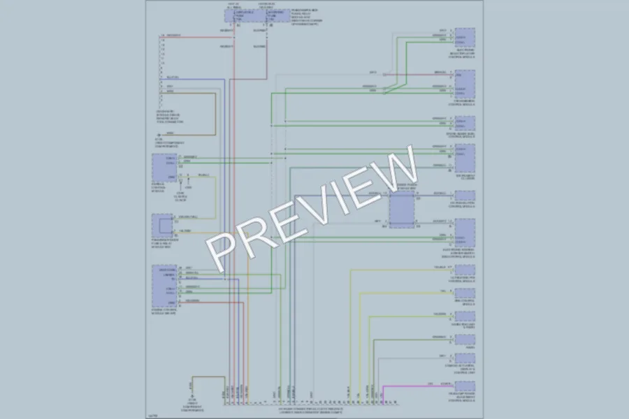 2000 MercedesBenz CLK430 Computer Data Lines wiring diagram preview