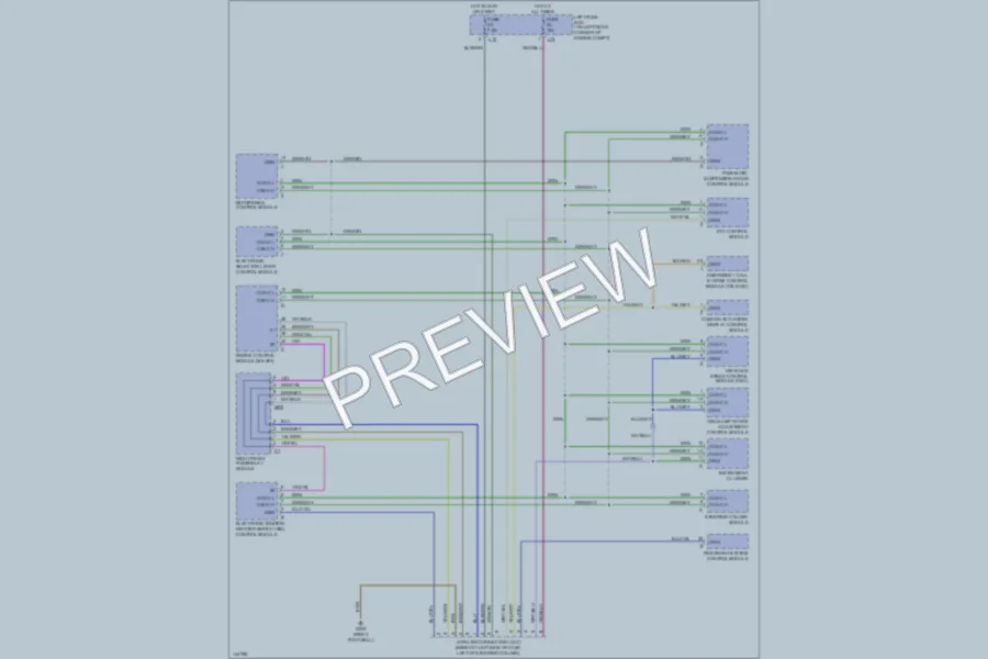 2000 MercedesBenz S430 Computer Data Lines wiring diagram preview