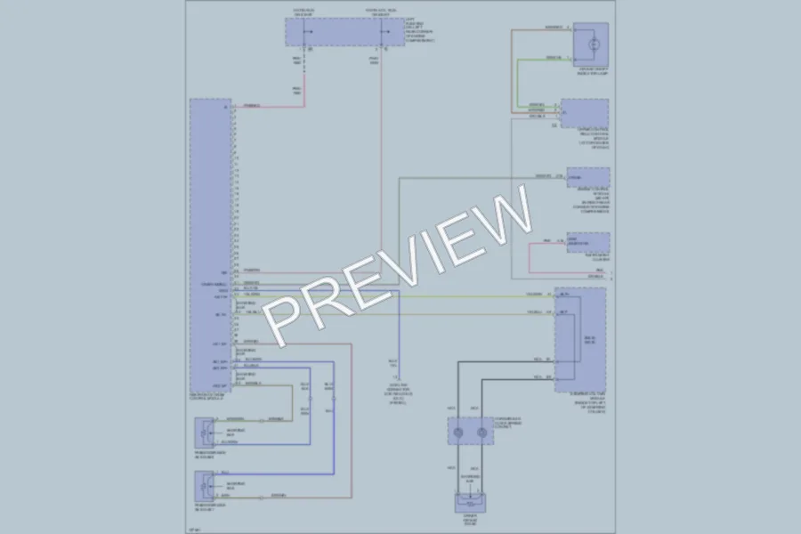 2000 MercedesBenz S500 Supplemental Restraints wiring diagram preview