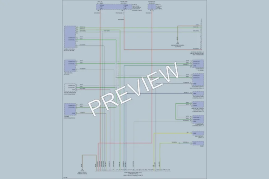 2000 MercedesBenz SLK230 Computer Data Lines wiring diagram preview