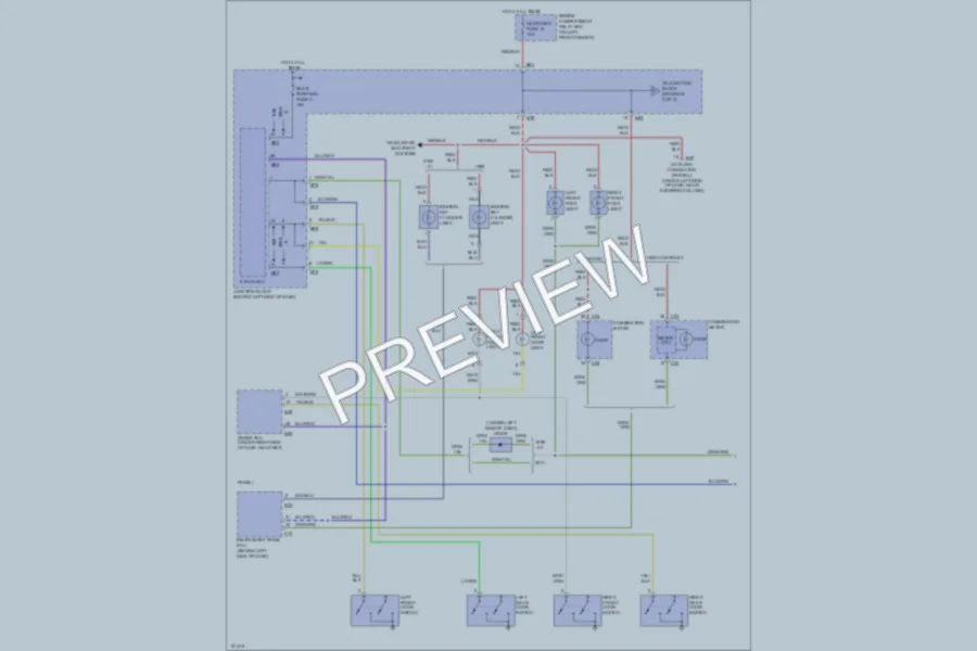 2000 Mitsubishi Diamante Interior Lights wiring diagram preview