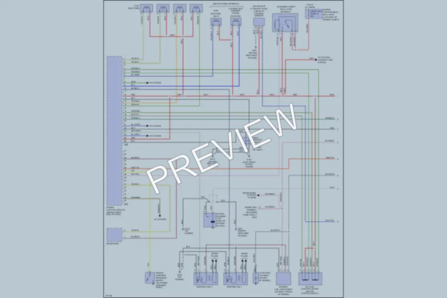2000 Mitsubishi Eclipse Engine Performance wiring diagram preview
