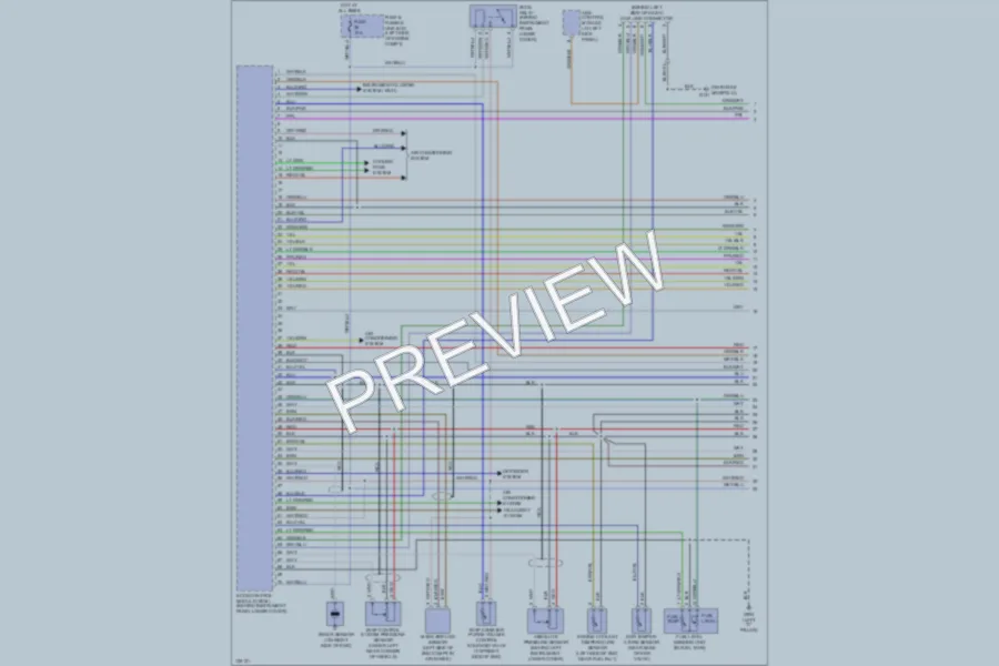 2000 Nissan Altima Engine Performance wiring diagram preview