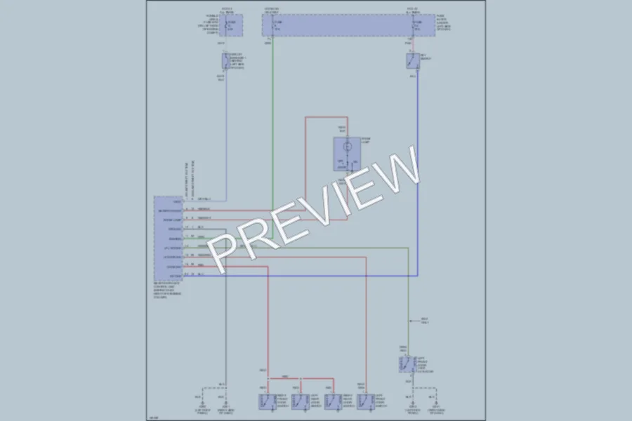 2000 Nissan Altima Interior Lights wiring diagram preview