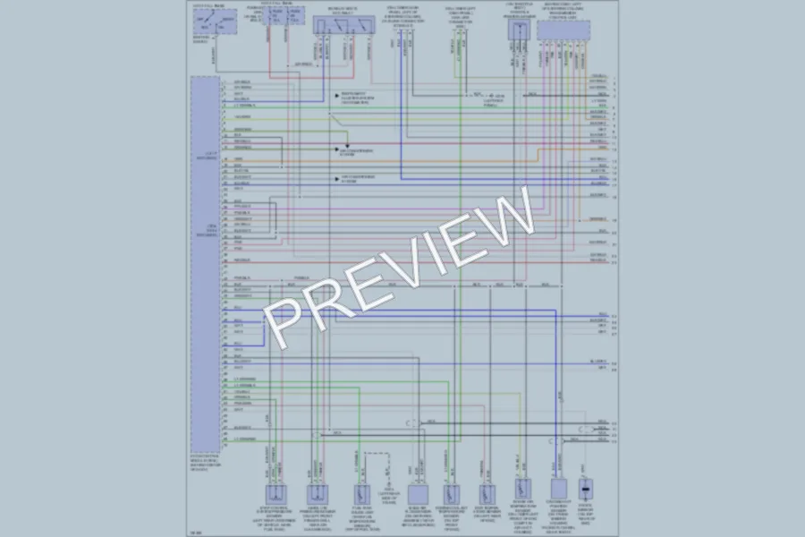 2000 Nissan Pathfinder Engine Performance wiring diagram preview