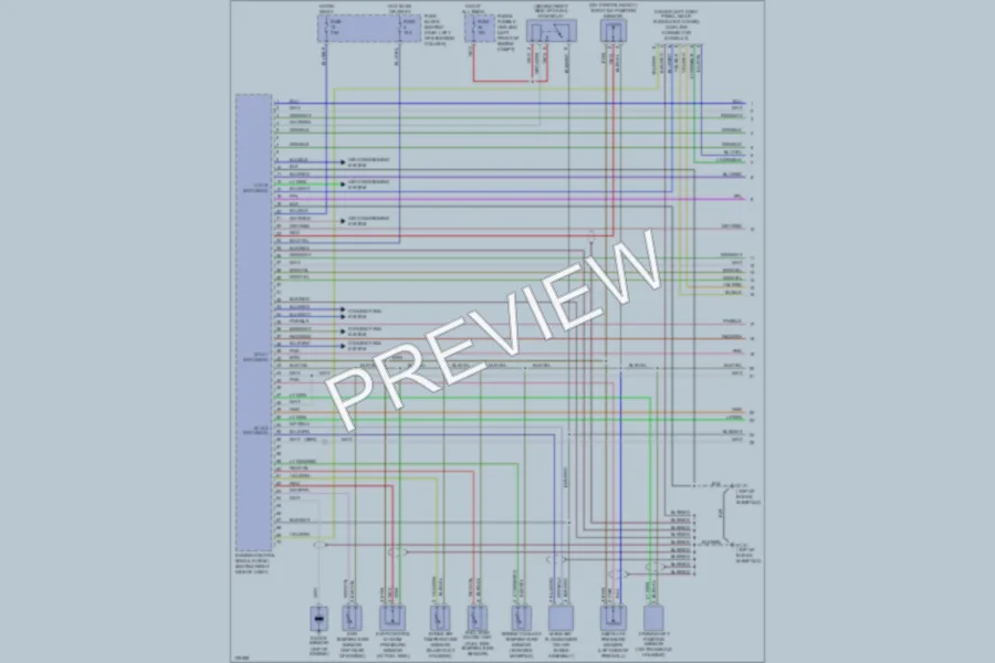 2000 Nissan Quest Engine Performance wiring diagram preview