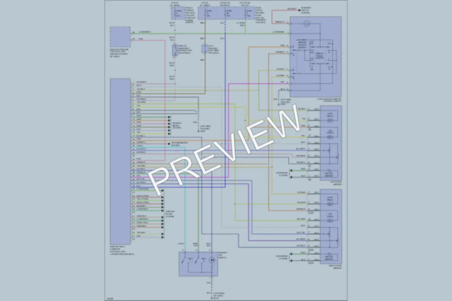 2000 Nissan Quest Memory Systems wiring diagram preview