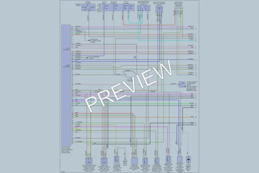 2000 Nissan Xterra Engine Performance wiring diagram preview