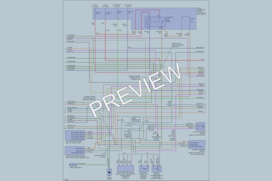 2000 Plymouth Breeze Engine Performance wiring diagram preview