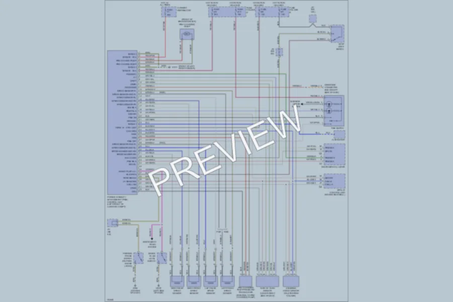 2000 Porsche 911 Anti Lock Brakes wiring diagram preview